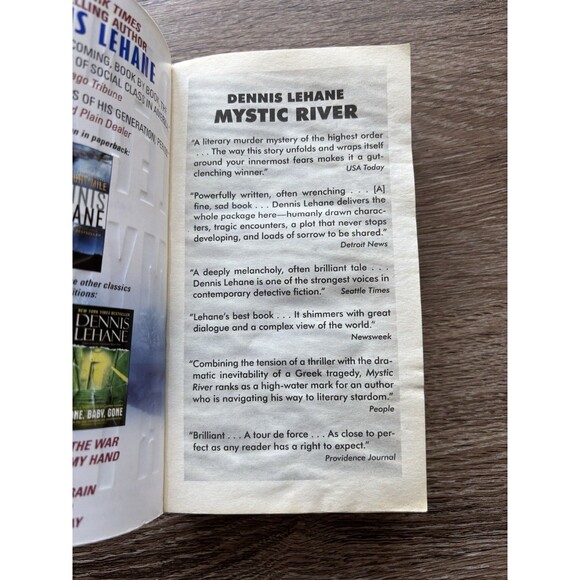 Mystic River - Mass Market Paperback By Lehane, Dennis - Picture 3 of 4